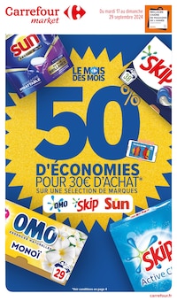 Prospectus Carrefour Market à La Frette, "Le mois des mois", 20 pages de promos valables du 17/09/2024 au 29/09/2024