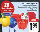 Aktuelles Paprika rot Angebot bei EDEKA in Erlangen ab 1,99 €