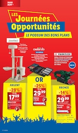 Bricolage Angebote im Prospekt "LES Journées Opportunités LE PODIUM DES BONS PLANS" von Lidl auf Seite 44