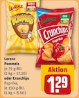 Aktuelles Pommels oder Crunchips Angebot bei REWE in Neuss ab 1,29 €