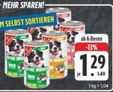 Saftige Brocken für Hunde Angebote von Gut & Günstig bei E center Suhl für 1,29 €