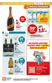 Prosecco Angebote im Prospekt "LA QUINZAINE DES PRIX ULTRA BAS" von Super U auf Seite 25