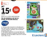 Pop, ma grenouille hop hop ou oceane, ma baleine musicale - VTECH BABY à 15,00 € dans le catalogue E.Leclerc