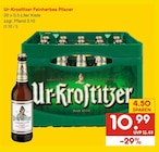 Feinherbes Pilsner von Ur-Krostitzer für 10,99 € bei Netto Marken-Discount im Angebot Feinherbes Pilsner von Ur-Krostitzer im aktuellen Netto Marken-Discount Prospekt