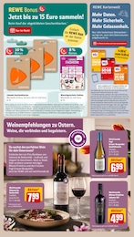 REWE Rotwein im Prospekt 