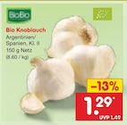 Bio Knoblauch Angebote von BioBio bei Netto Marken-Discount Osnabrück für 1,29 €