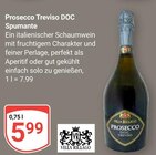 Prosecco Treviso DOC Spumante im Angebot bei GLOBUS in Rostock Prosecco Treviso DOC Spumante Angebote von Villa Rillago bei GLOBUS Rostock für 5,99 €