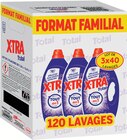 Lessive liquide Total 40 lavages - XTRA en promo chez Intermarché Hyper Poitiers à 10,74 €