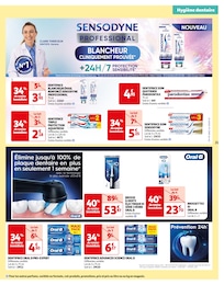Offre Sensodyne dans le catalogue Auchan Hypermarché du moment à la page 21