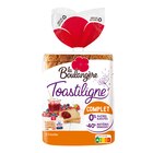 Pain de mie Toastiligne Sans sucres ajoutés - LA BOULANGÈRE - Carrefour Pain de mie Toastiligne Sans sucres ajoutés - LA BOULANGÈRE à 1,65 € dans le catalogue Carrefour