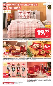 Weihnachtsdeko im aktuellen Segmüller Prospekt (Offenbach (Main)) Weihnachtsdeko im Segmüller Prospekt "Zum Glück gibt´s Segmüller" mit 24 Seiten (Offenbach (Main))