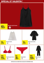 Prix et réduction Pyjama dans le prospectus Carrefour en cours Offre Pyjama dans le catalogue Carrefour du moment à la page 78
