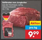 Saftbraten vom Jungbullen Angebote bei Netto Marken-Discount Ahlen für 9,99 €