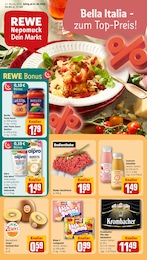 REWE Prospekt für Aachen mit 24 Seiten REWE Prospekt "Dein Markt" für Aachen, 24 Seiten, 01.06.2026 - 06.06.2026