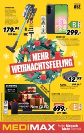Aktueller MEDIMAX Elektromärkte Prospekt in Bardowick und Umgebung, "MEHR WEIHNACHTSFEELING" mit 8 Seiten, 19.12.2025 - 26.12.2025