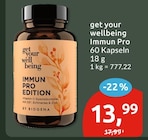 Immun Pro von get your wellbeing im aktuellen budni Prospekt