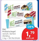 Proteinriegel von Hej für 1,79 € bei budni im Angebot Proteinriegel von Hej im aktuellen budni Prospekt