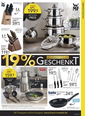 Messer im BRAUN Möbel-Center Prospekt in Nürtingen Aktueller BRAUN Möbel-Center Prospekt mit Messer, "BRAUN NEWS", Seite 3