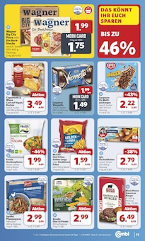 Pizza Angebot im combi Prospekt, gültig von 28.07.2025 bis 02.08.2025 Pizza Angebot im aktuellen combi Prospekt auf Seite 12