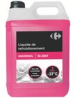 Liquide de refroidissement 5L -37° - CARREFOUR en promo chez Carrefour Liquide de refroidissement 5L -37° - CARREFOUR dans le catalogue Carrefour