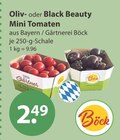 Oliv Mini Tomaten im V-Markt Prospekt Oliv Mini Tomaten von Böck im aktuellen V-Markt Prospekt für 2,49 €