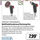 Lidl Dortmund - Multifunktionsbrause/Gartenspritze Angebot im Prospekt Multifunktionsbrause/Gartenspritze bei Lidl im Dortmund Prospekt für 7,99 €