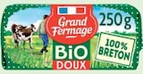 Beurre Moulé Bio Doux - GRAND FERMAGE en promo chez Intermarché Toulon à 1,49 €