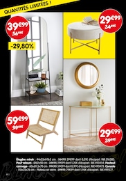 Prix et réduction Pouf dans le prospectus B&M en cours Offre Pouf dans le catalogue B&M du moment à la page 8