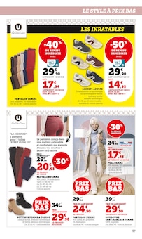 Promotion Pull dans le prospectus Hyper U, valable du 07/10/2025 au 19/10/2025 Promo Pull dans le catalogue Hyper U du moment à la page 37
