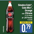 Cola im Angebot bei EDEKA in Freilassing Cola Angebote von Sinalco bei EDEKA Freilassing für 0,79 €