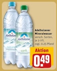 Mineralwasser von Adelholzener im aktuellen REWE Prospekt
