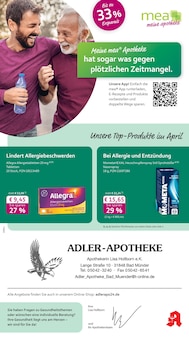 mea - meine apotheke Prospekt Unsere April-Angebote mit 4 Seiten