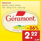 Géramont im Netto Marken-Discount Prospekt Géramont von Géramont im aktuellen Netto Marken-Discount Prospekt für 2,22 €