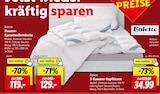 Daunen-Kassettenbettdecke oder 3-Kammer-Kopfkissen Angebote von Balette bei Lidl Gronau für 34,99 €