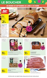 Promos Saucisse dans le catalogue "LE MOIS MONOPOLY" de Carrefour Saucisse en promo dans le catalogue Carrefour à la page 28