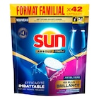 Capsules Lave vaisselle "Format Familial" - SUN en promo chez Carrefour Montigny-le-Bretonneux à 11,80 €