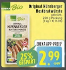 Original Nürnberger Rostbratwürste bei EDEKA im Weyerbusch Prospekt für 2,99 €