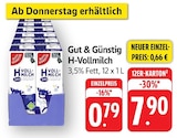H-Vollmilch Angebote von Gut & Günstig bei EDEKA Friedrichshafen für 0,66 €