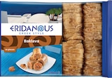 Baklava aux noix - ERIDANOUS en promo chez Lidl Baklava aux noix - ERIDANOUS dans le catalogue Lidl