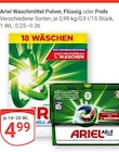 Waschmittel Pulver im Angebot bei GLOBUS in Gera Waschmittel Pulver Angebote von Ariel bei GLOBUS Gera für 4,99 €