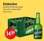 Getränke Hoffmann Panketal - Einbecker Angebot im Prospekt Einbecker bei Getränke Hoffmann im Panketal Prospekt für 14,99 €