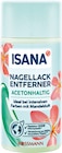Nagellackentferner Acetonhaltig von Isana bei Rossmann im Angebot Nagellackentferner Acetonhaltig von Isana im aktuellen Rossmann Prospekt