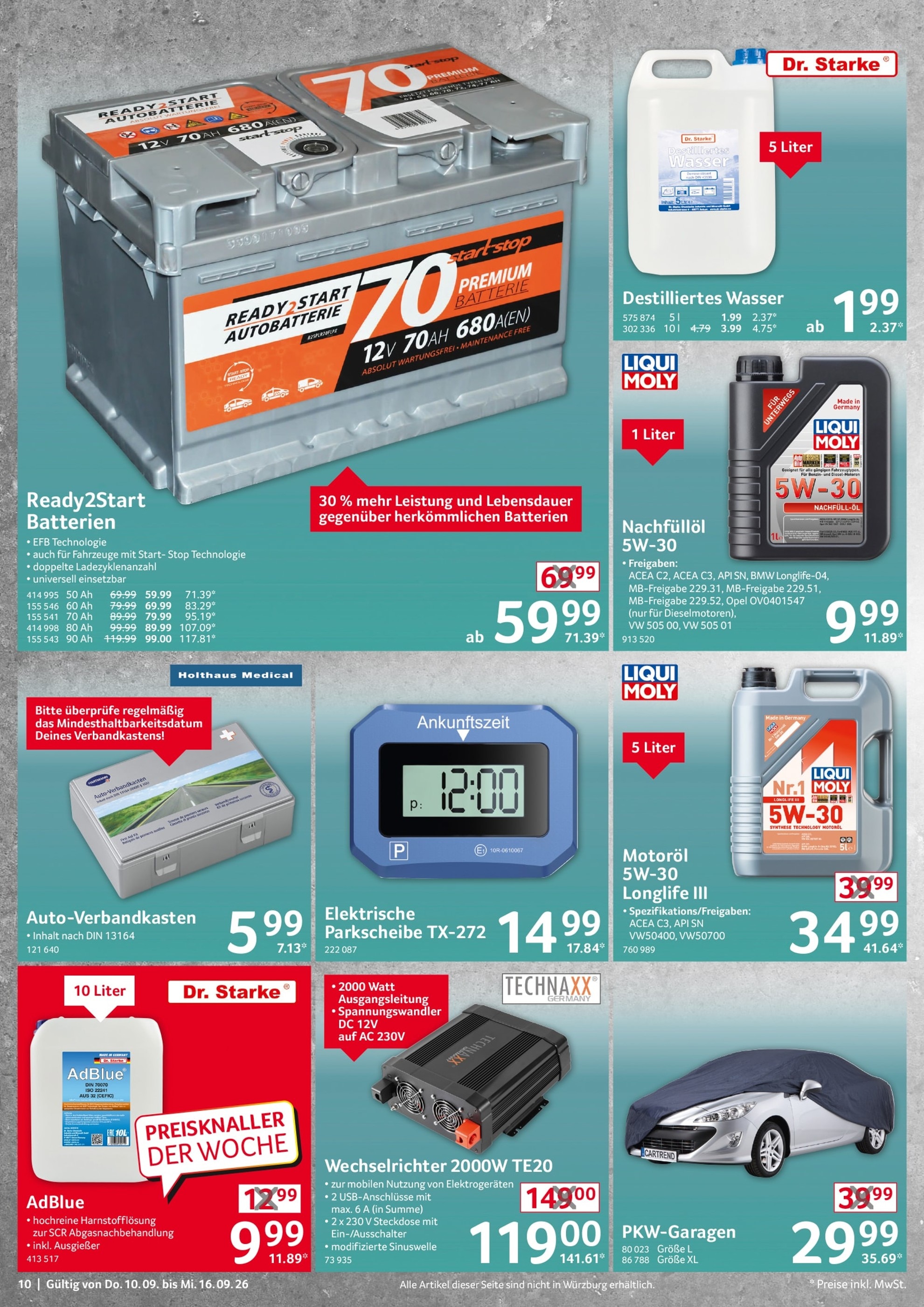 1 Autobatterie Angebot in Hamburg