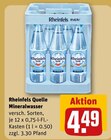 Rheinfels Quelle Mineralwasser Angebote bei REWE Kempen für 4,49 €