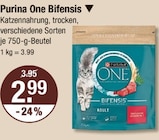 Katzenahrung von Purina One Bifensis im aktuellen V-Markt Prospekt für 2,99 €