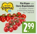Aktuelle Tomaten Angebote bei EDEKA in München Aktuelles Mini-Rispen-Tomaten Angebot bei EDEKA in München ab 2,99 €