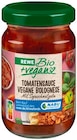 Tomatensauce Vegane Bolognese bei REWE im Eilenburg Prospekt für 1,49 €