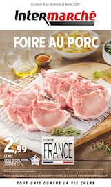 Catalogue Supermarchés Intermarché en cours à Rivesaltes et alentours, "FOIRE AU PORC", 4 pages, 18/02/2025 - 23/02/2025