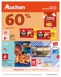 Catalogue Auchan Hypermarché "Auchan" à Fonsorbes et alentours, 64 pages, 16/07/2024 - 22/07/2024
