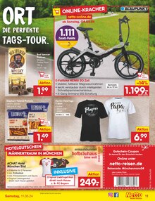 Fahrrad im Netto Marken-Discount Prospekt "Aktuelle Angebote" mit 55 Seiten (Ulm)